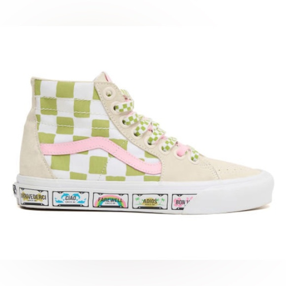 NWOT Vans X EM on Holiday Sk8-Hi Tapered